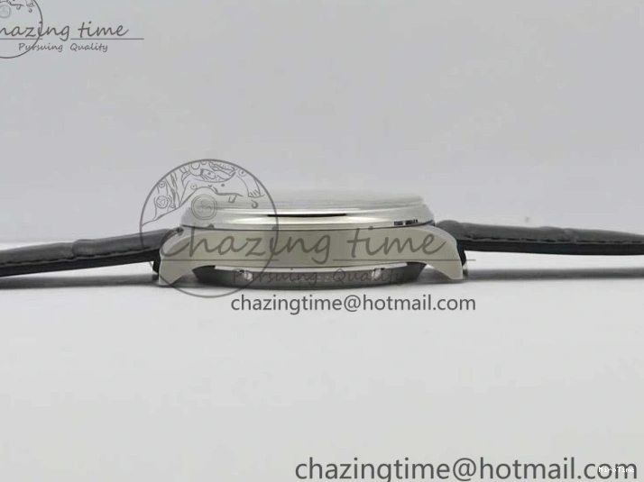 MIROTIME 0211 Portuguese Real PR Real Annual Calendar IW503502 ZF 1:1 Best Edition Black Dial Steel Markers on Black Leather Strap A StreetReady 7134